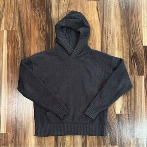 Gray Super Soft Hooded Sweater